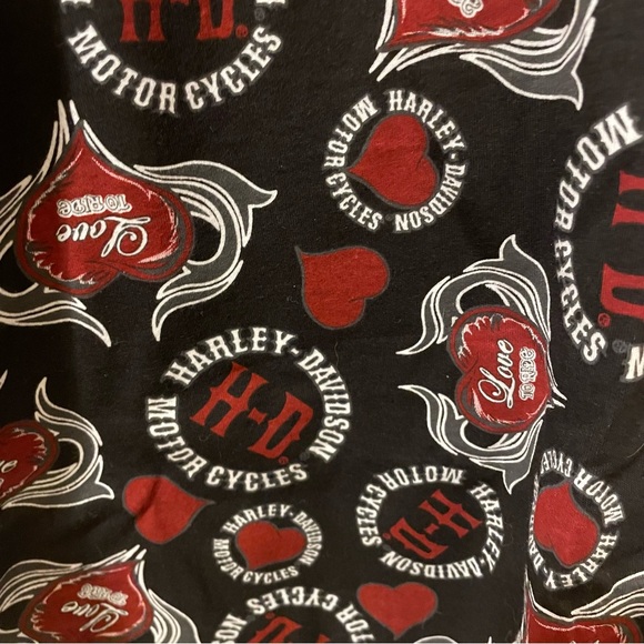 Harley-Davidson Women's Black and Red Camisole - Picture 2 of 3